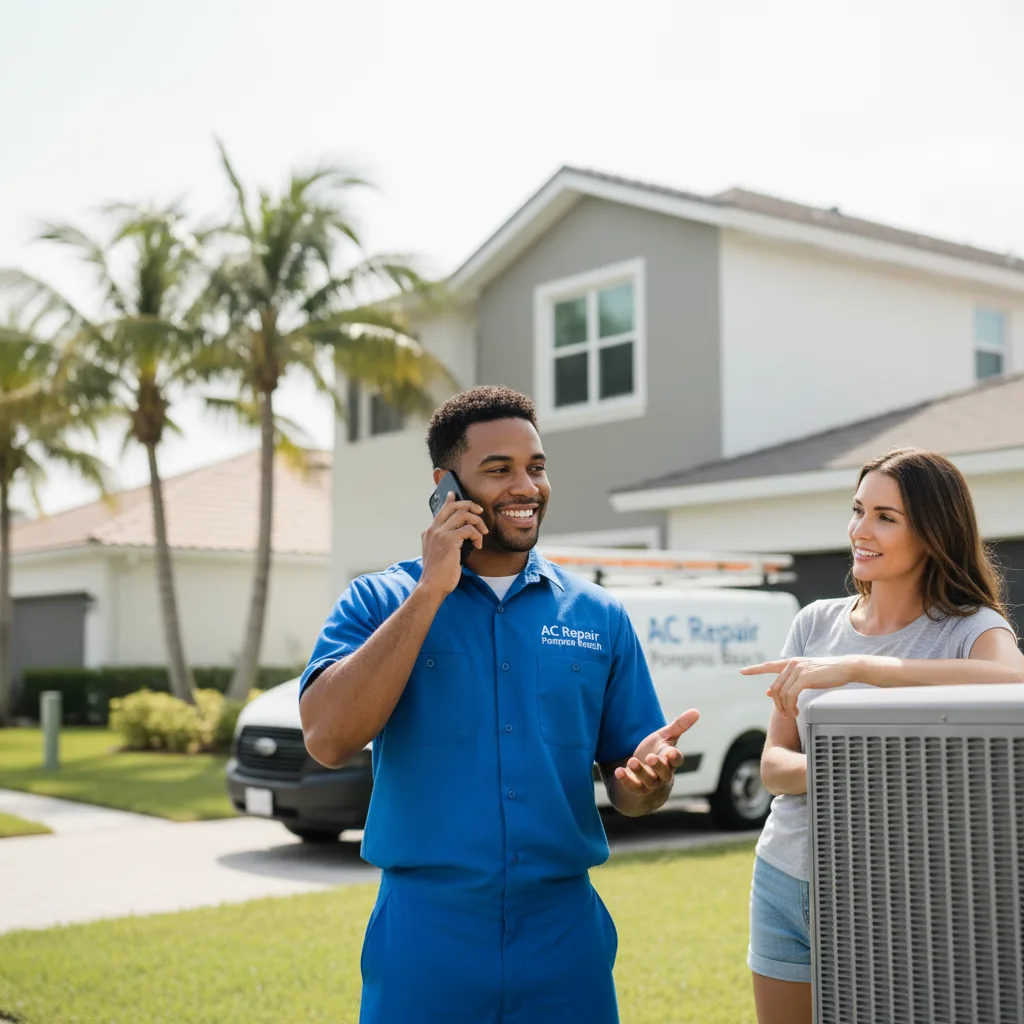 AC Repair Pompano Beach customer support in Rio Hondo